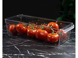 Органайзер OMAK PLASTIK пластик 3л прозорий ддя холодильника PET (ударостійкий, антиподряпини)