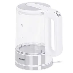 Електрочайник Mesko MS 1301 white з регулятором темп. - мініатюра 4