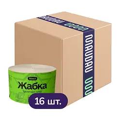Туалетний папір Жабка максі 16 шт.
