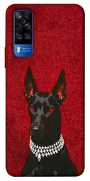 TPU чохол Demsky Premium doberman для Vivo Y51a