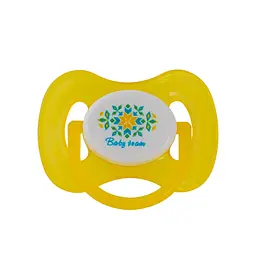 Дитяча латексна соска Baby Team 3220_жовтий - мініатюра 2