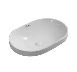 Раковина Mixxus Premium ELLIPSE-1601 з переливом (MP6569)