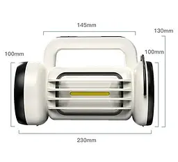 Кемпінговий ліхтар CH-22023 (LM+COB)+Power bank+Type-C+5 режимів - мініатюра 3