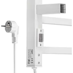 Сушарка рушників електрична Qtap Evia WHI 11113S (QTEVIWHI11113S) - мініатюра 3