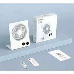 Портативний вентилятор DK WT-N15 White [136040] - мініатюра 2