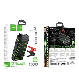 Автомобільний пуско-зарядний пристрій HOCO QS1 Spring car emergency start-up power bank(10000mAh) - мініатюра 2