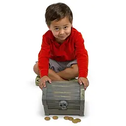 Деревянный игровой набор Melissa&Doug Пиратский сундук (MD2576) - миниатюра 5