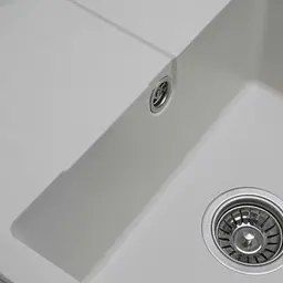 Кухонна мийка VALESO 5851 ARIA матова Білосніжна (SP000046874) - мініатюра 3