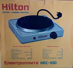 Електроплита Hilton HEC-100 - мініатюра 2