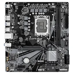 Gigabyte Материнська плата B760M H V2 s1700 B760 2xDDR4 M.2 HDMI DP mATX