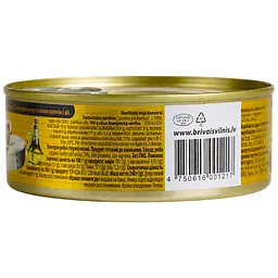 Сардина Brivais Vilnis в олії 240 г (34469) - мініатюра 4