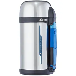 Термос Zojirushi SF-CС15XA 1.5 л (складана ручка + ремінець) Steel