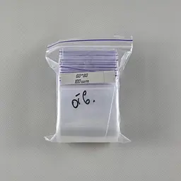 Пакети Zip-Lock прозорі 6x8 см, 100 шт, 50 мкм, з отвором для підвішування, поліетиленові пакети із застібкою - мініатюра 3