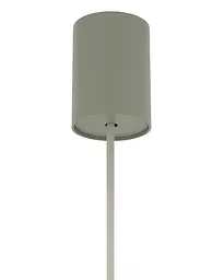 Підвісний світильник, люстра Nowodvorski 11488 Zenith S GU10 1x20W IP20 Сіро-зелений - мініатюра 8