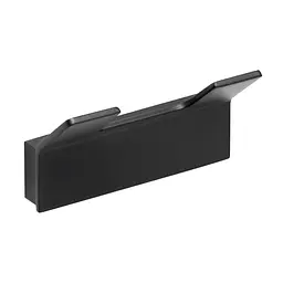 Гачок подвійний Bemeta Nero 135106030, Чорний матовий