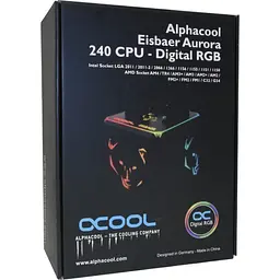 Система водяного охолодження Alphacool Eisbaer Aurora 240 CPU Digital RGB [11728] [143358] - мініатюра 8