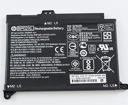 Акумулятор для ноутбука HP Pavilion 15-AU HSTNN-LB7H, 5150 mAh (41Wh), 2cell, 7.7V, Li-ion, чорний