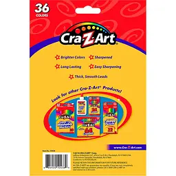 Олівці кольорові Cra-Z-Art 36 шт. (10438CRA) - мініатюра 3