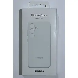 Оригінальний силіконовий чохол Samsung Silicone Case для Samsung Galaxy S24 (6.2") White EF-PS921TWEGWW - мініатюра 3