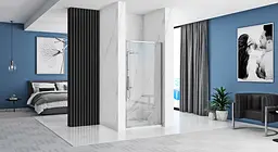 Двері Rea Rapid Swing 90 хром REA-K5606 - мініатюра 2