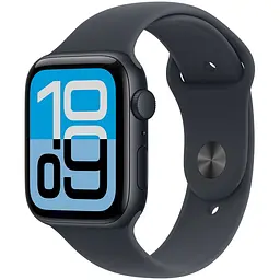 Apple Watch SE GPS Gen.3, 44mm, Midnight, Midnight Sport Band, M/L (Grade A) Seller Refurbished