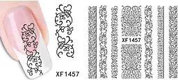 Наклейки для ногтей XF1457 - миниатюра 2