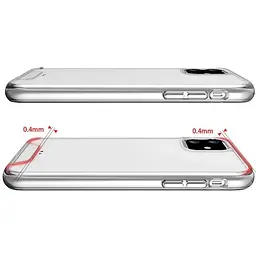 Чохол-накладка BeCover Space Case для Apple iPhone 15 Transparancy (709936) - мініатюра 5