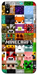 Чохол Demsky Minecraft collage для Xiaomi Redmi 7A