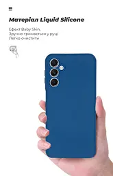 Чехол ArmorStandart ICON для Samsung M34 5G (M346) Camera cover Dark Blue (ARM69637) - мініатюра 7