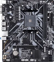 Материнська плата Gigabyte B450M H Socket AM4 (B450M H) Б/В - мініатюра 2