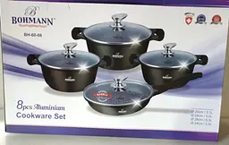 Набір посуду Bohmann BH 60-08 black 8 предметів - мініатюра 10