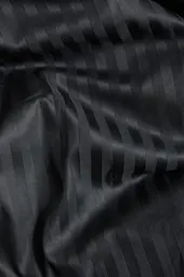 Комплект постільної білизни Moon&Star Satin Stripe Midnight Luxe полуторний 143х210 наволочки 4х50х70 - мініатюра 6
