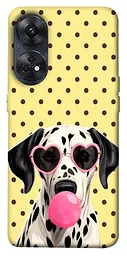 TPU чохол Demsky Pinky dolmatin для Oppo Reno 8 T 4G