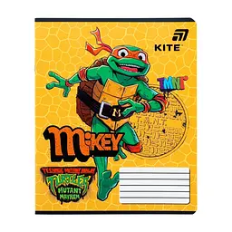 Зошит Kite Ninjia Turtles, 12 аркушів, лінія (NT26-234), в асортименті - мініатюра 10
