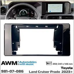 Перехідна рамка Toyota Land Cruiser Prado AWM 981-07-086 - мініатюра 5