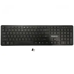 Клавіатура Defender Comfort MT Wireless UA Black (450950)