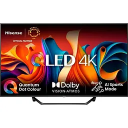 Телевізор Hisense 55A7NQ 55" QLED 4K [20013993] UA [132987]
