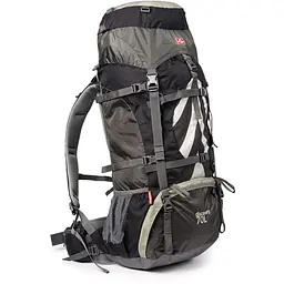 Рюкзак туристичний Naturehike NH70B070-B, 70 л + 5 л, чорно-сірий - мініатюра 2