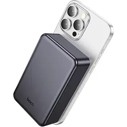 Зовнішній акумулятор Hoco J160B Magnetic 20000mAh 20W Black [154394] - мініатюра 5