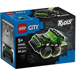 Конструктор LEGO City Автівки - Ігровий автомобіль для перегонів 64 деталі (60484)