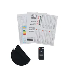Витяжка повнобудована PERFELLI BISP 7673 WH 1000 LED Strip - мініатюра 8