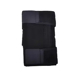 Еластичний бандаж на коліно Kosmodisk Knee Support, Фіксатор колінного суглоба, Наколінник, Чорний (6967549418) - мініатюра 4