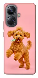 TPU чохол Demsky Happy poodle для Realme 10 Pro+