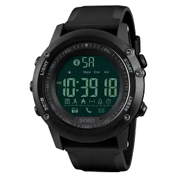 Смарт-годинники наручні Skmei 1321 Black, 1321BK (15940) - мініатюра 2
