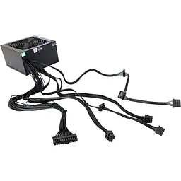 Блок живлення 500 Вт, GM-500 80+ APFC, Black, 12 см GameMax teh0028900 - мініатюра 3