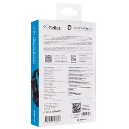 Смарт-годинник Gelius Amazwatch Light (GP-SW015) Black - мініатюра 2