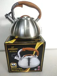 Чайник із свистком 3 л Bohmann BH 7602-30 wood - мініатюра 3
