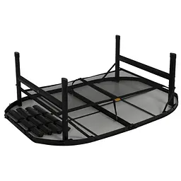 Складний стіл Bo-Camp Northgate Oval 120x80 cm Black/Grey (1404187), Сірий - мініатюра 4