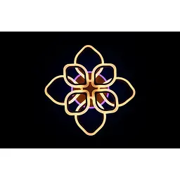 Люстра світлодіодна Linisoln 5576/4+4 CF LED 3 COLOR dimmer - мініатюра 5