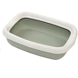 Туалет для котів з рамкою MPS Beta Small  green light 43х31х12 см